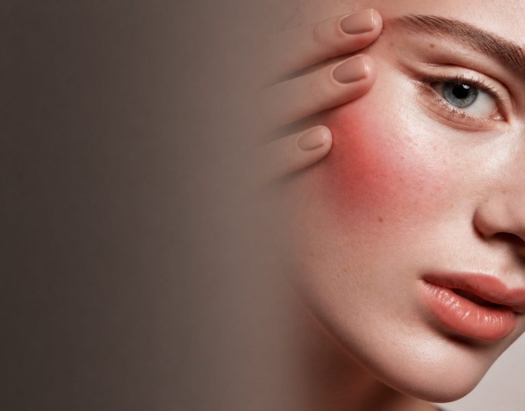 Tratamento facial estético para pele sensível e vermelhidão na Bellaris Clinic