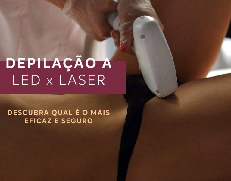 depilação a led